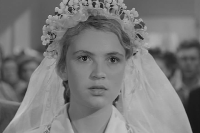    Инна Выходцева. Кадр из фильма «Строгая женщина» (1959)