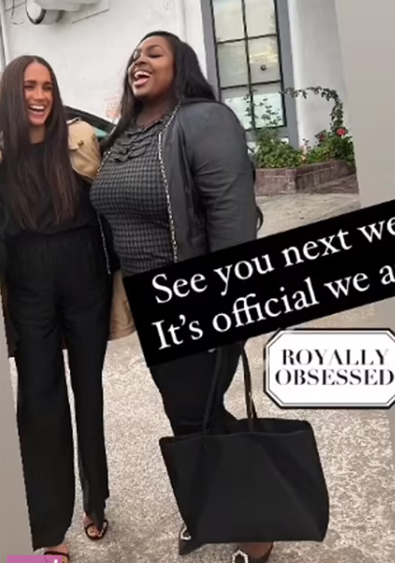    Касиопия Мур приняла участие в записи подкаста Меган Маркл Соцсети Касиопии Мур