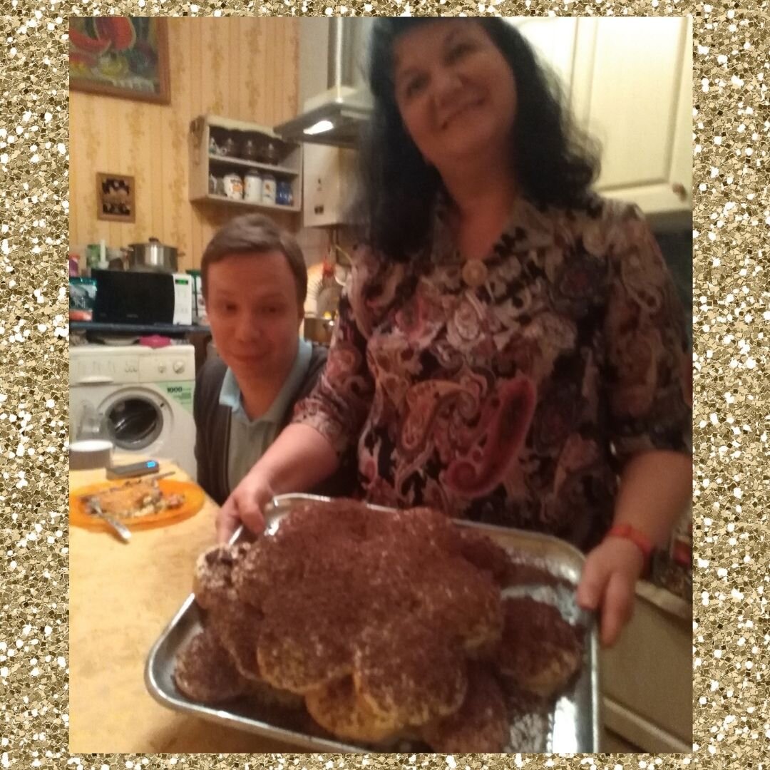 Я пеку вот такие тортики. Это тортик "Черепаха" Интересно, какая у меня цифра?