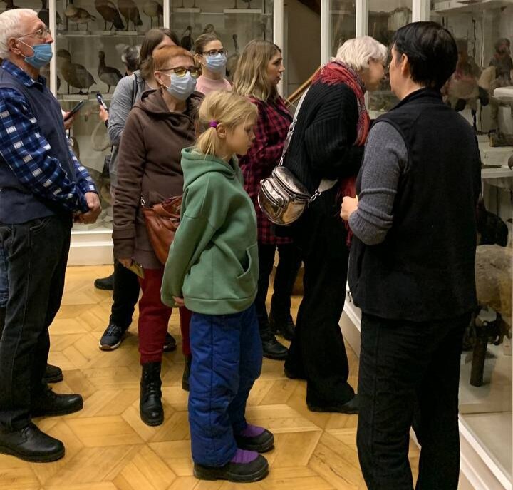 На экскурсии в зоологическом музее КФУ