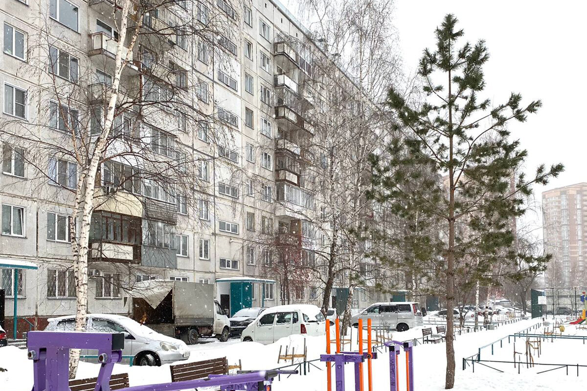 Наше первое место жительства в Новосибирске