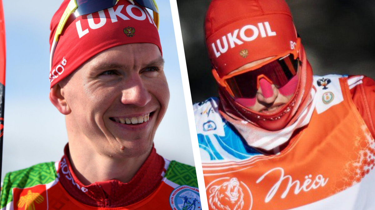    Александр Большунов и Савелий Коростелев© РИА Новости / Павел Бедняков и Роман Кручинин