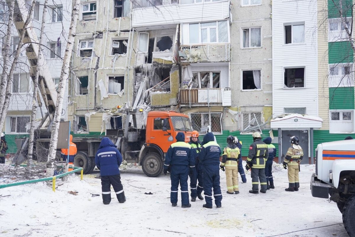    Хлопок газа в Нижневартовске произошел в момент монтажа к гарелке газового баллона