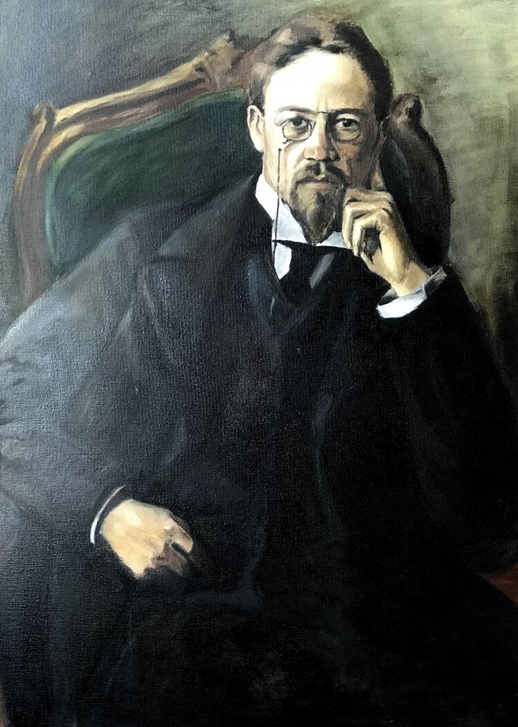 Осип Браз. Портрет Чехова.