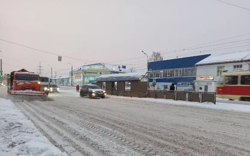  Снегопад шел в 2018 году два дня. Фото: архив редакции