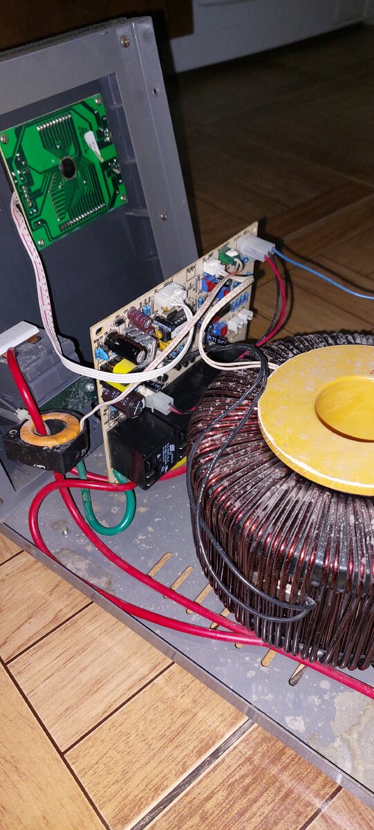 Ремонт стабилизатора Ресанта АСН-5000/1-Ц Плата управления ST-DDIS-35K ...