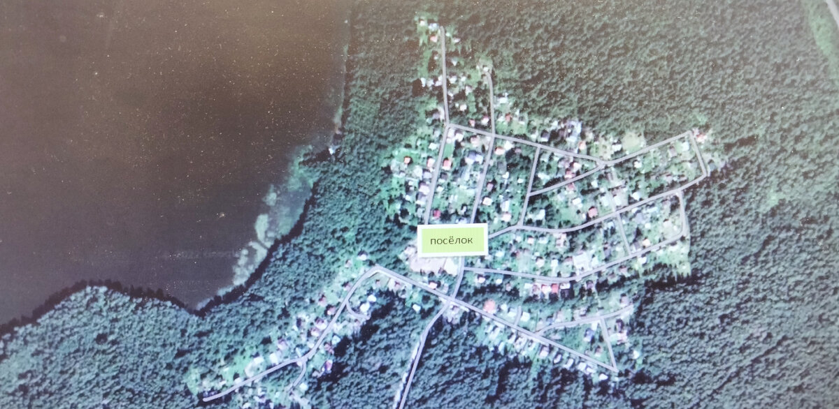 Дачный поселок на Яндекс картах
