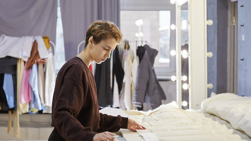    Выпуск одежды © Пресс-служба Департамента инвестиционной и промышленной политики Москвы