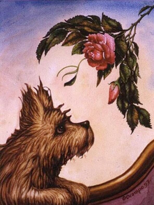 Октавио Окампо картины иллюзии