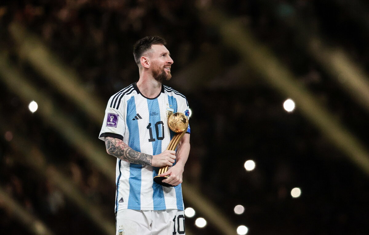   Нападающий сборной Аргентины Лионель Месси  Сергей Бобылев/ТАСС