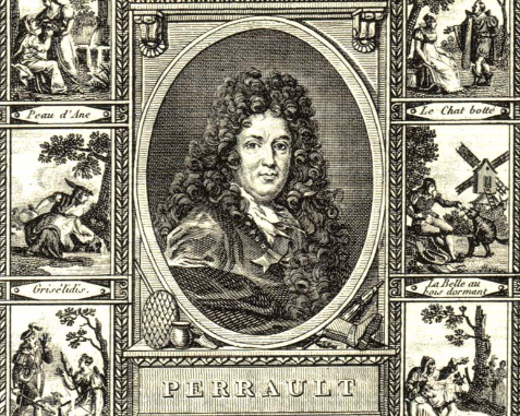 Фрагмент обложки книги сказок Шарля Перро. 