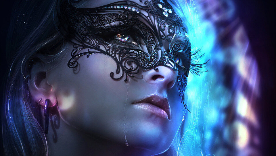 Фото: https://www.goodfon.ru/download/art-devushka-lico-vzglyad-maska/960x544/
