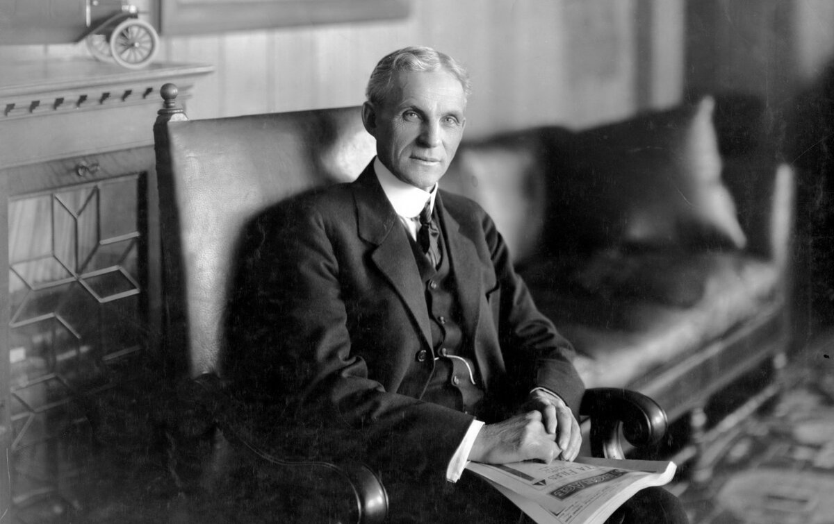 Генри Форд — основатель конвейерного производства автомобилей