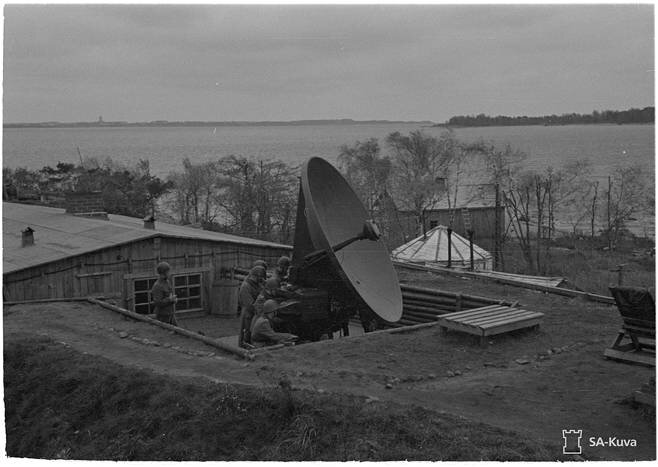 Радар «Ирья», Лауттасаари, 1944. Фото: SA-Kuva