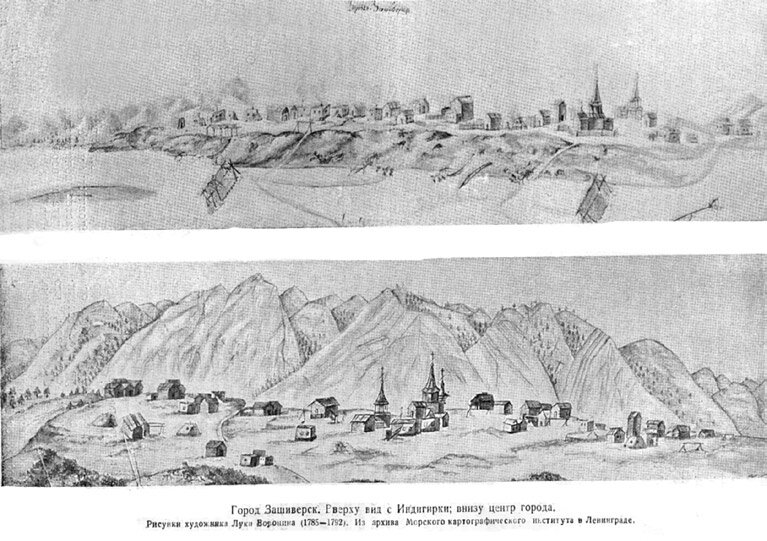 Рисунок художника Луки Воронина