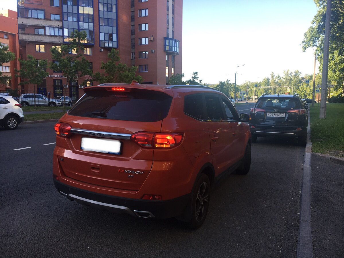 Lifan Myway на тарифе "Комфорт" агрегатора Bolt