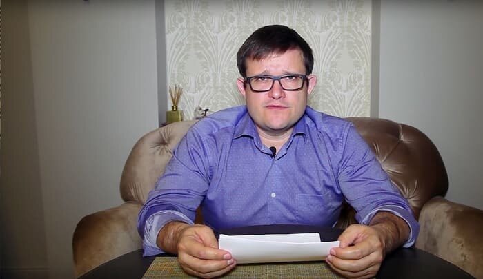 Дмитрий Балковский, кадр из видеоролика на Youtube