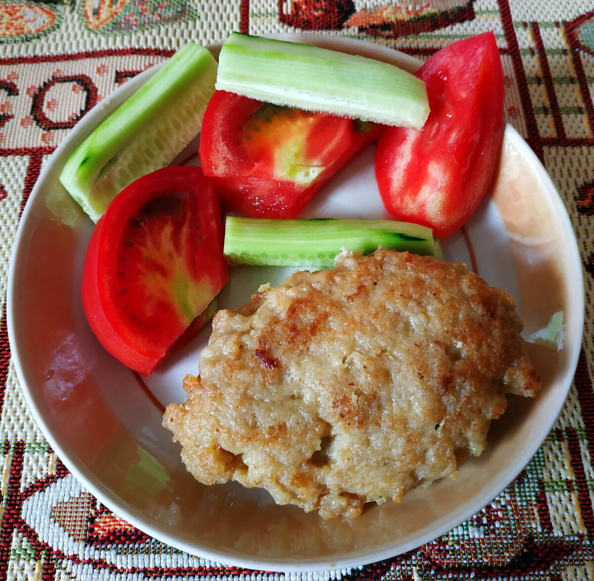 Вкусненькое блюдо из фарша индейки