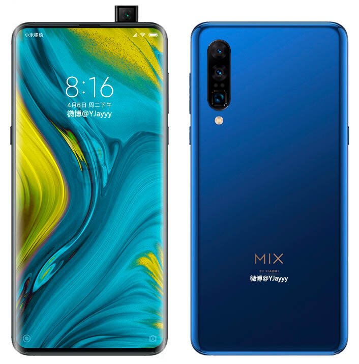 Рендер Xiaomi Mi Mix 4