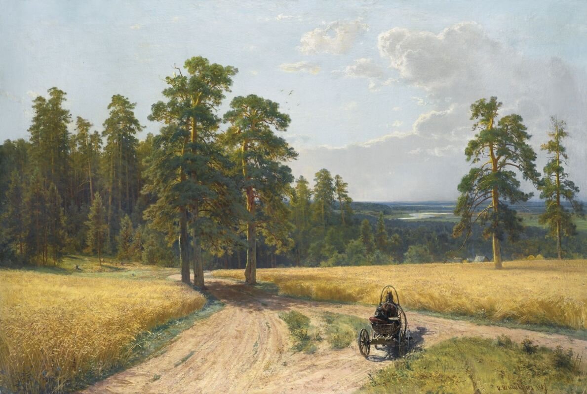  «На опушке соснового леса» Иван Иванович Шишкин, 1897 г. 