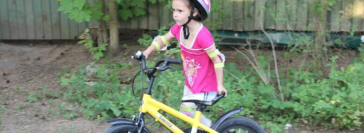    Учимся держать равновесие на беговеле