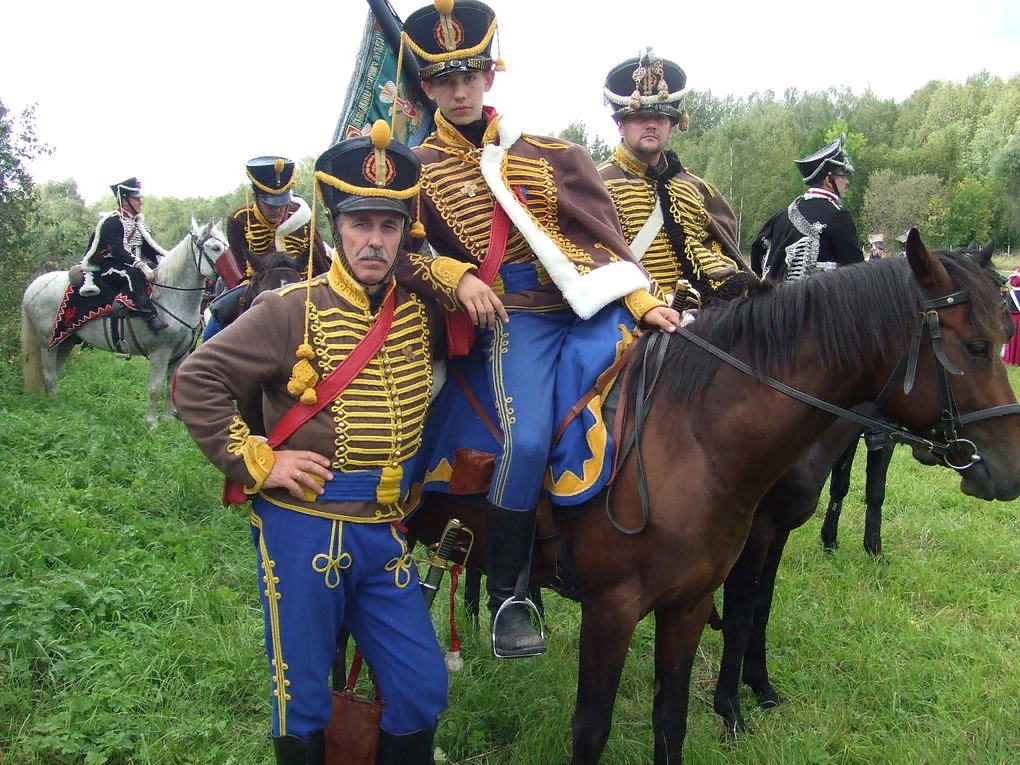 Ахтырские гусары, совр. реконструкция