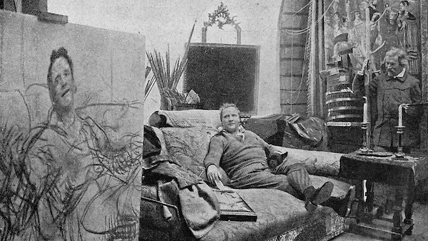 Знаменитый портрет Шаляпина Репин писал в присутствии корреспондента 