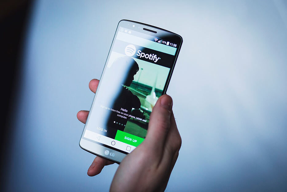 Spotify на смартфоне