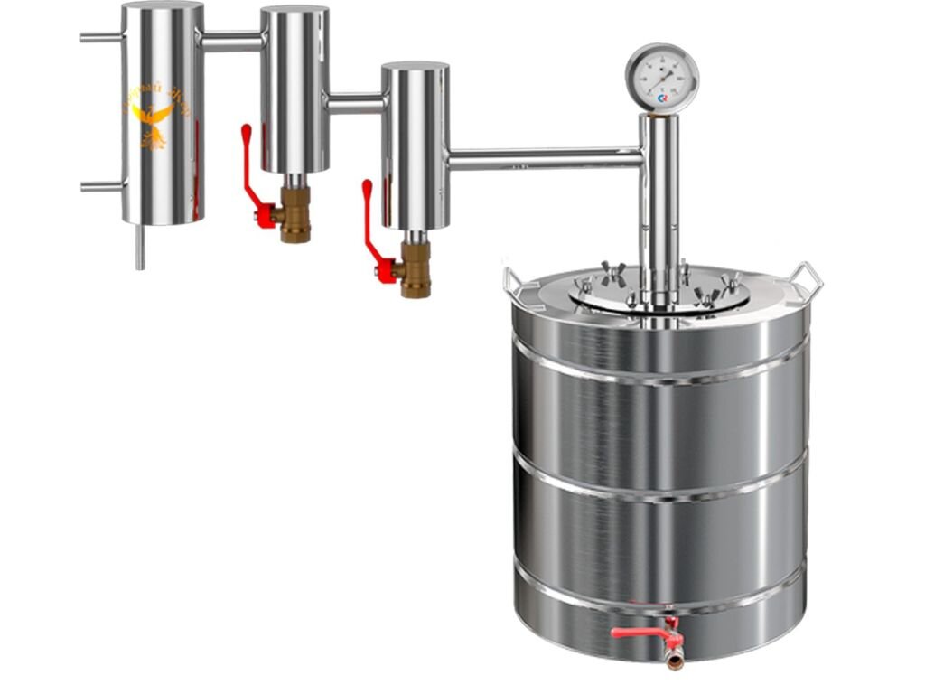 Самогонный аппарат с дефлегматором своими руками