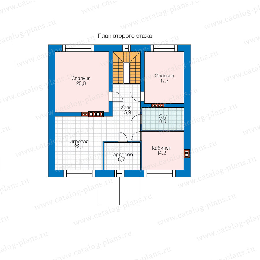 Проект двухэтажного кирпичного дома 242м² с панорамными окнами и верандой |  Проекты Коттеджей | Дзен