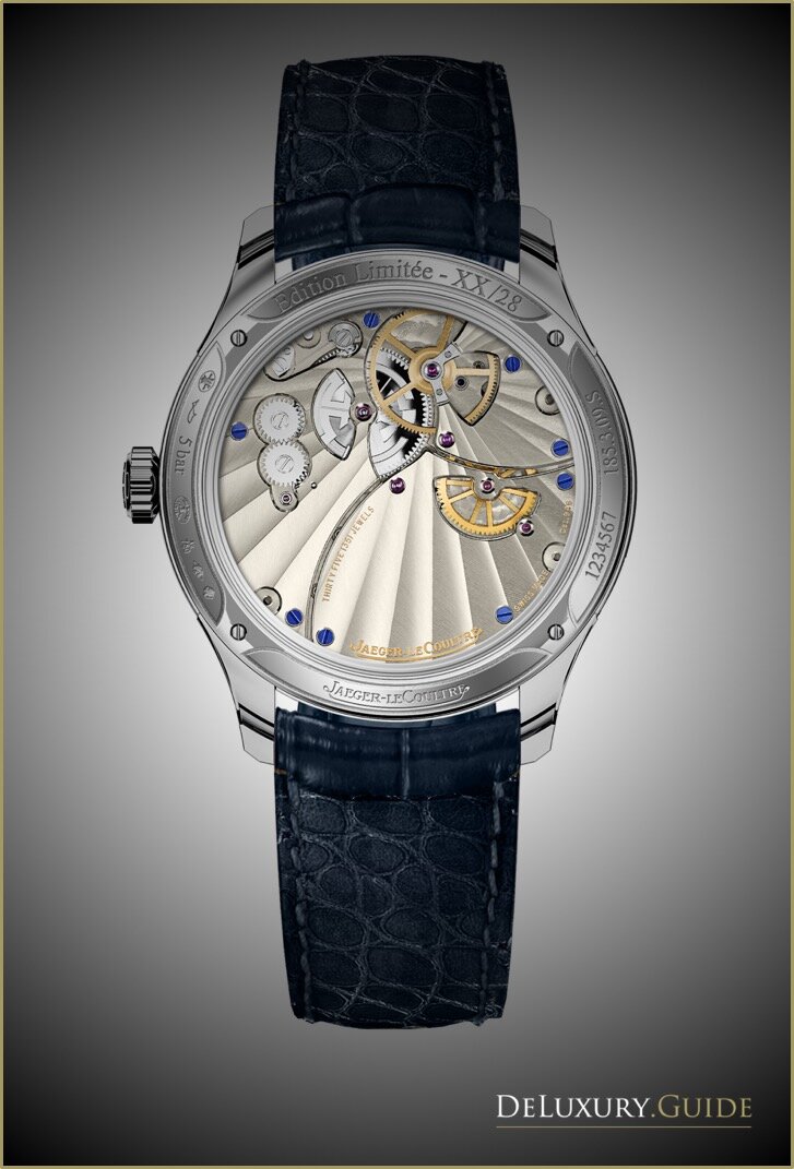 Jaeger-LeCoultre Master Grande Tradition Tourbillon Céleste. Оборотная сторона
