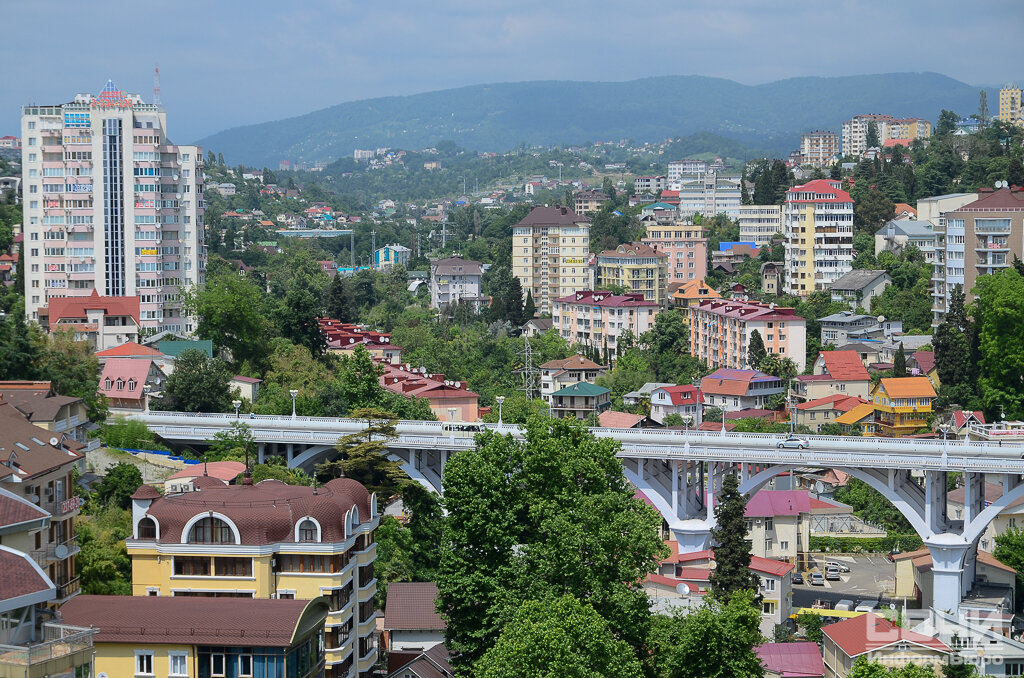 Верещагинский мост в сочи