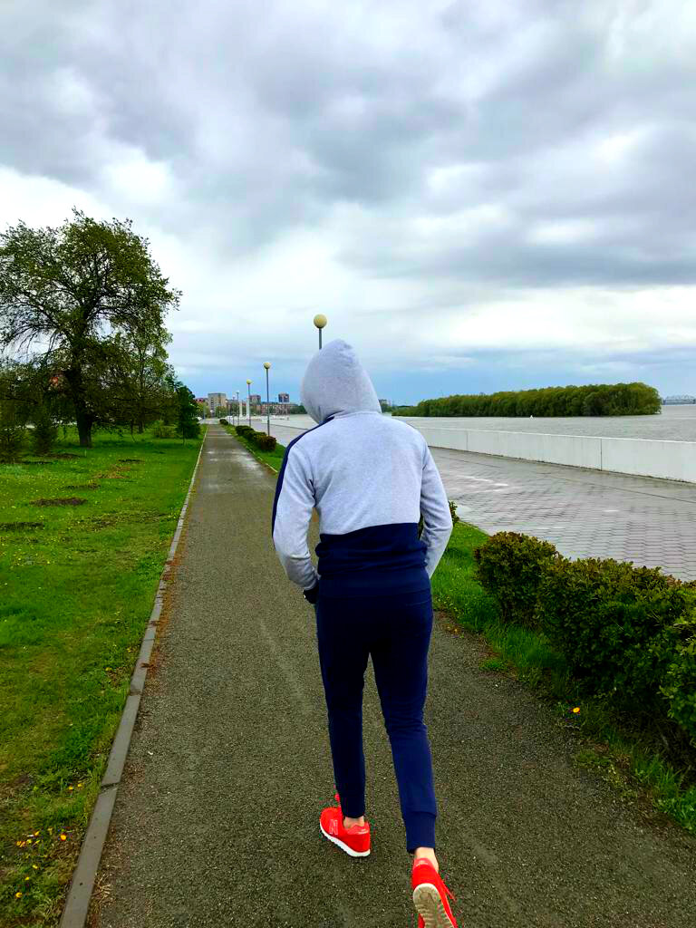 Набережная города Омска