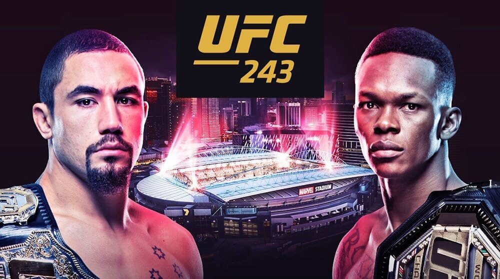 Постер UFC 243
