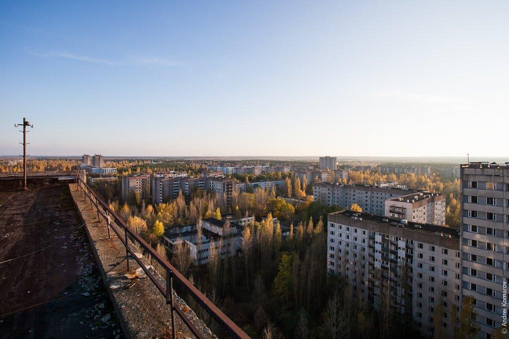 95 километров от Киева. Город Припять.