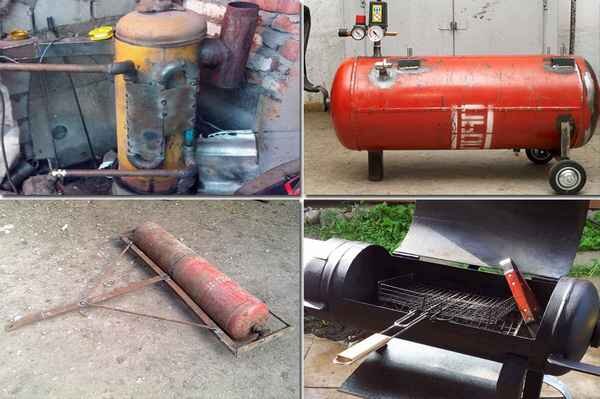 Что можно сделать из старых газовых баллонов