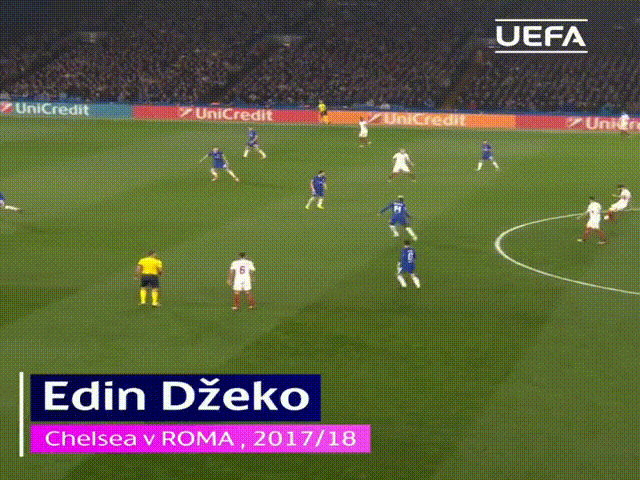 Эдин Джеко. Сезон 2017/2018. Гол "Челси".