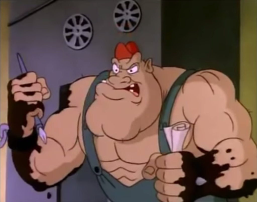 маслом наружу