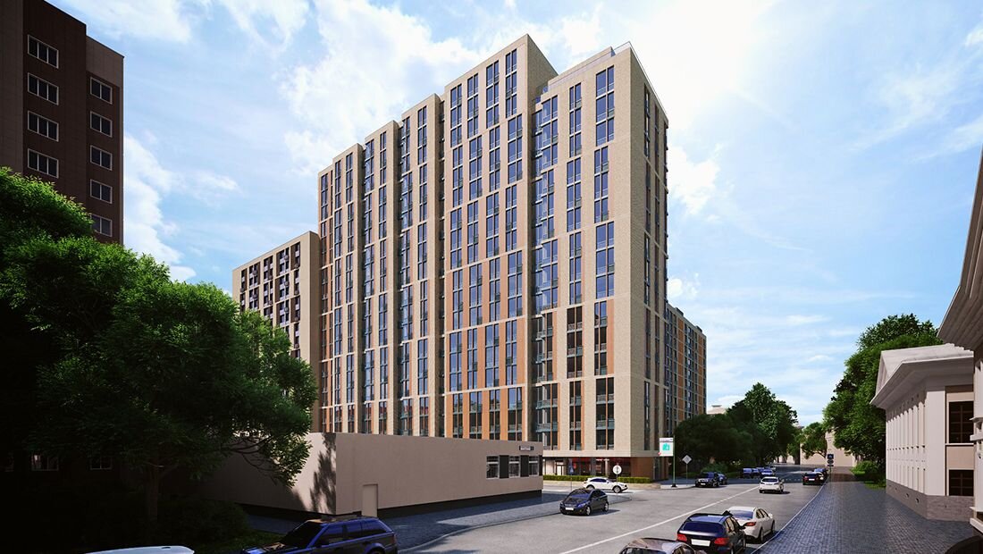 ЖК «Волга» со стороны улицы Большая Спасская