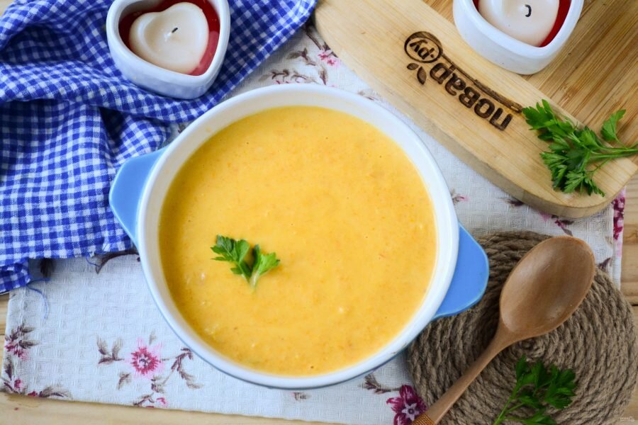 Крем-суп из тыквы