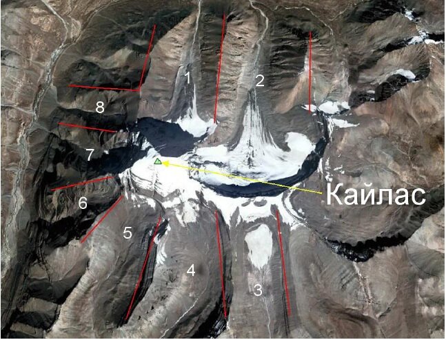 Гора Кайлас высота 6666