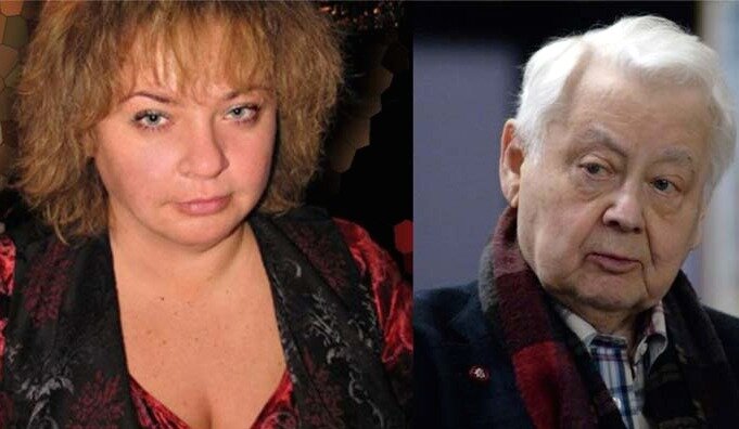 Александра Табакова  и Олег Табаков.