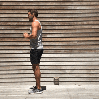 3 подхода по 5 повторов на каждую ногу