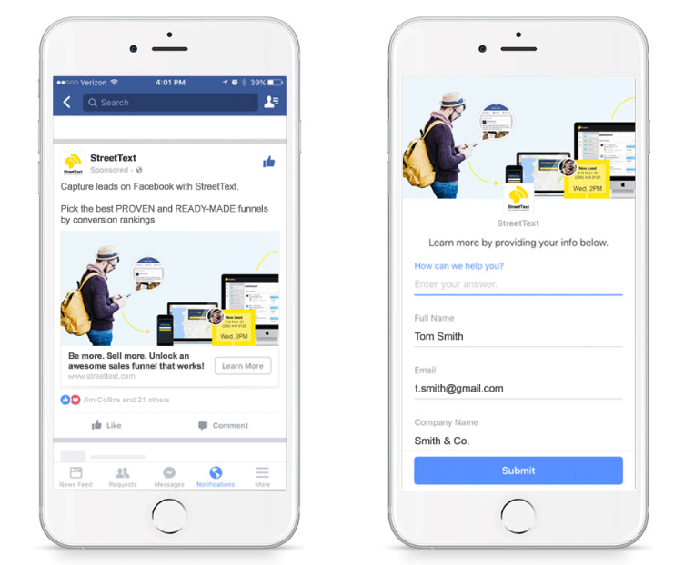 пример лид-формы