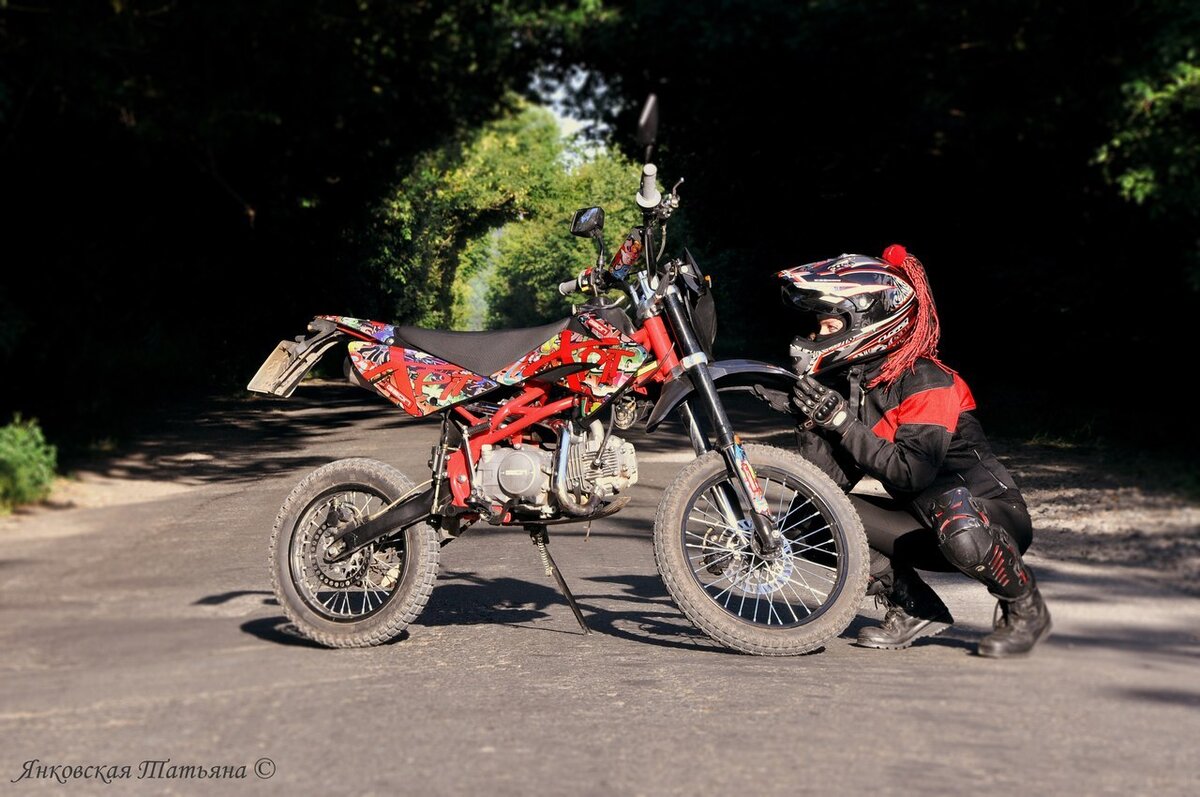 Мой первый мотоцикл - ЖУЖА - Geon X-Pit 125 enduro