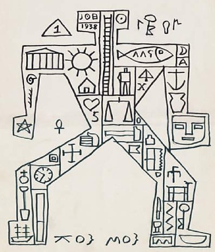 Хоакин Торрес Гарсия, "Конструктивный человек"