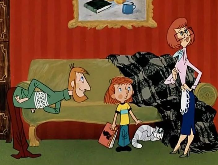 Папа выбрал маму, а не кота, потому что он ее дольше знает