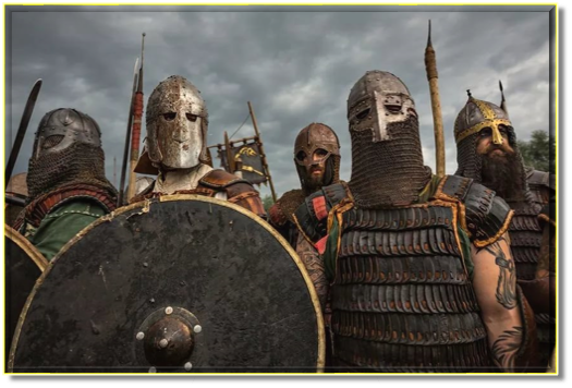 Русы-варяги. Реконструкция.