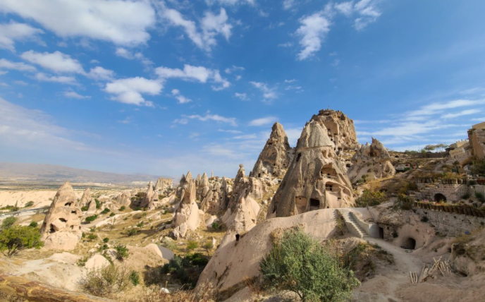 Пещеры Каппадокии — удивительное зрелище!