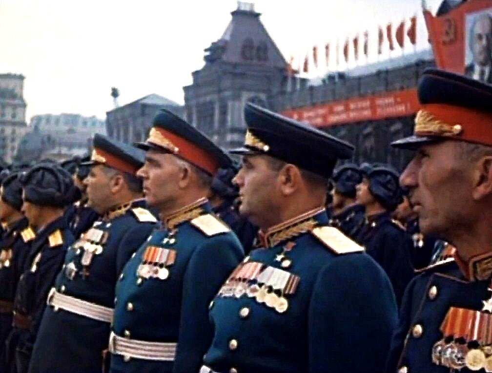 Парад победы в москве 1945 картинки